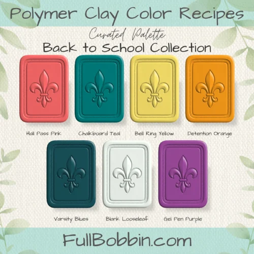 Back to School Collection Color Recipes