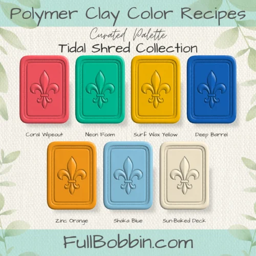 Tidal Shred Collection Color Recipes