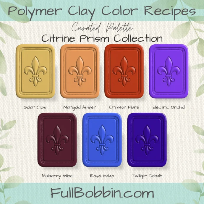 Citrine Prism Collection Color Recipes