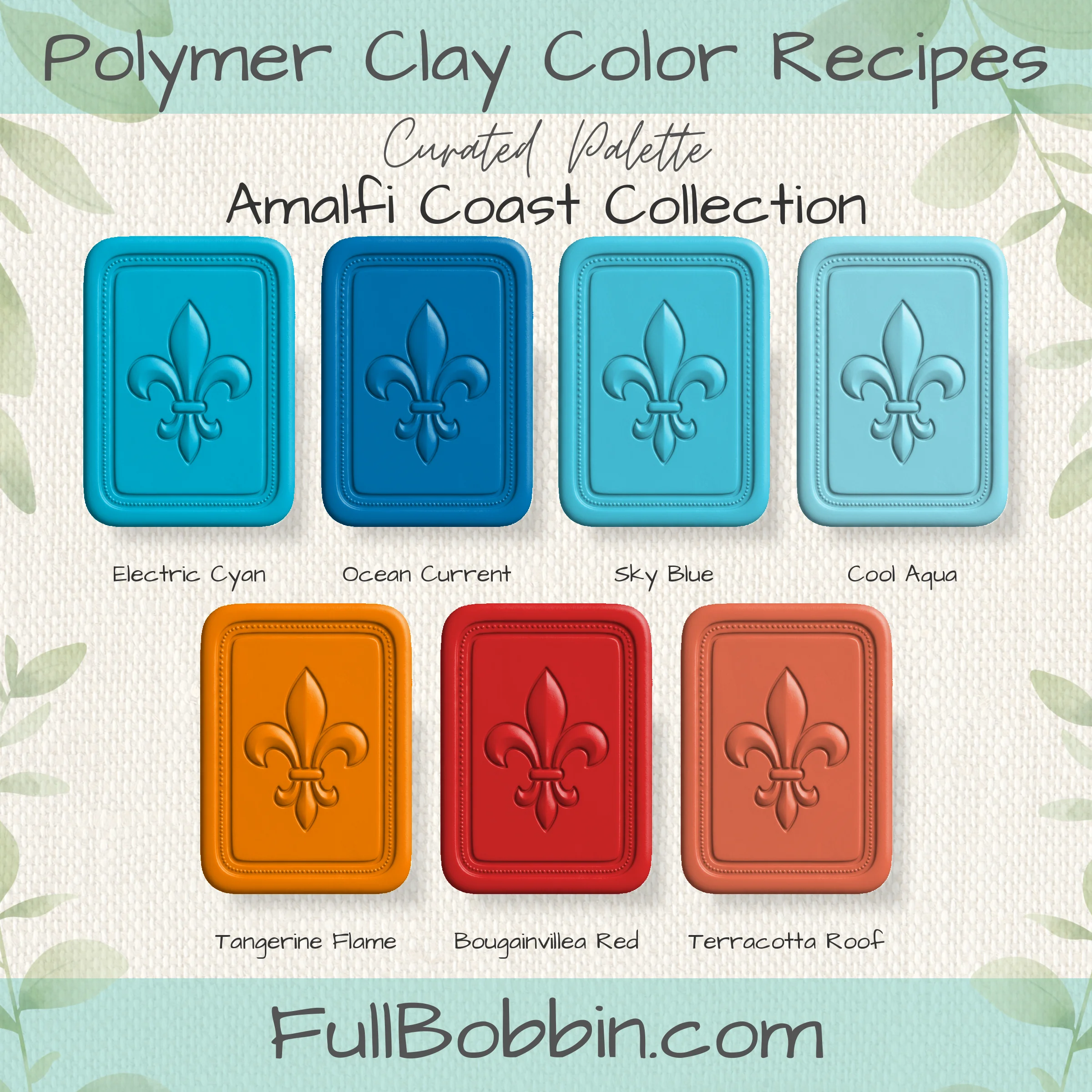 Amalfi Coast Collection Color Recipes