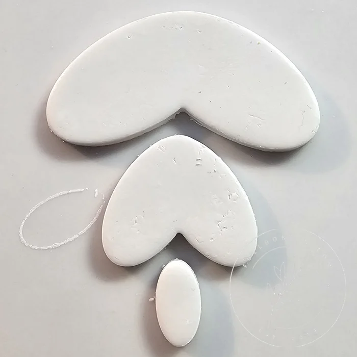 so many combinations of dangle earrings from just one set of polymer clay cutters
