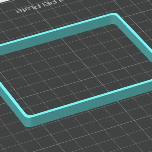3D printable frame for supporting craft foam while sculpting polymer clay flower petals