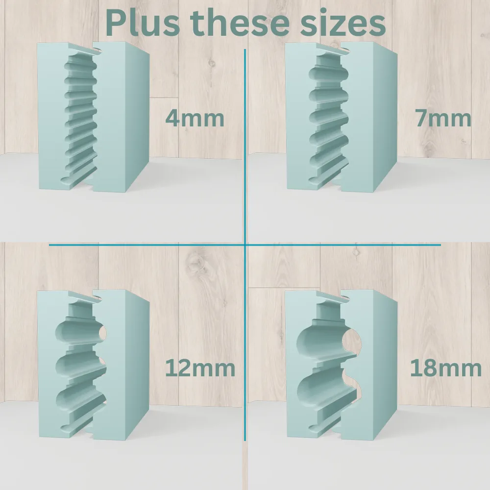 Finial1 Bead Roller - 5 Sizes