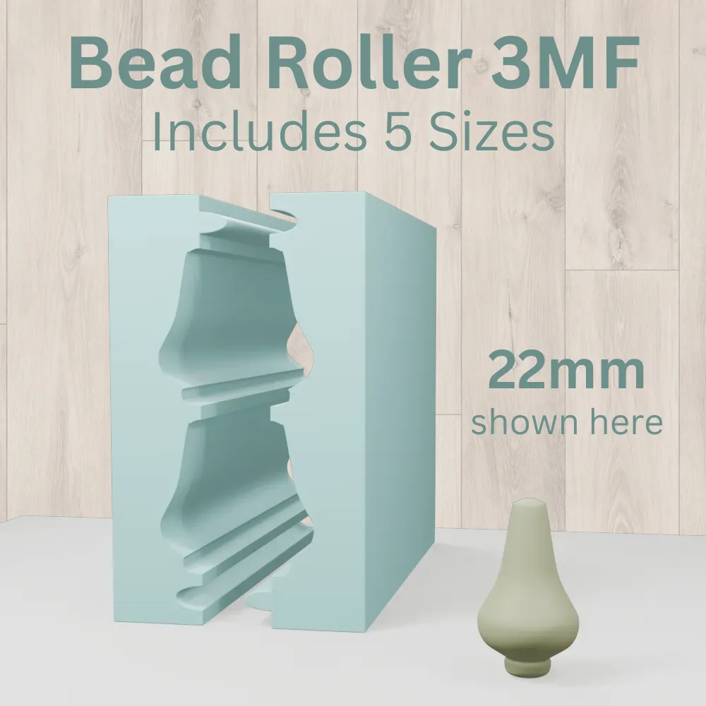 Finial10 Bead Roller - 5 Sizes