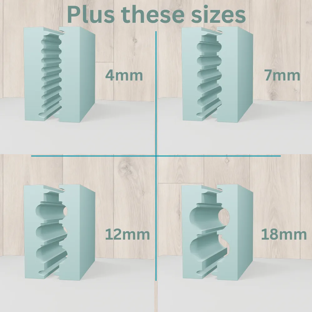 Vessel8 Bead Roller - 5 Sizes