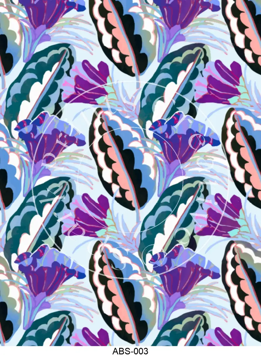 Abstract Designs Transfer Sheet Image ABS-003