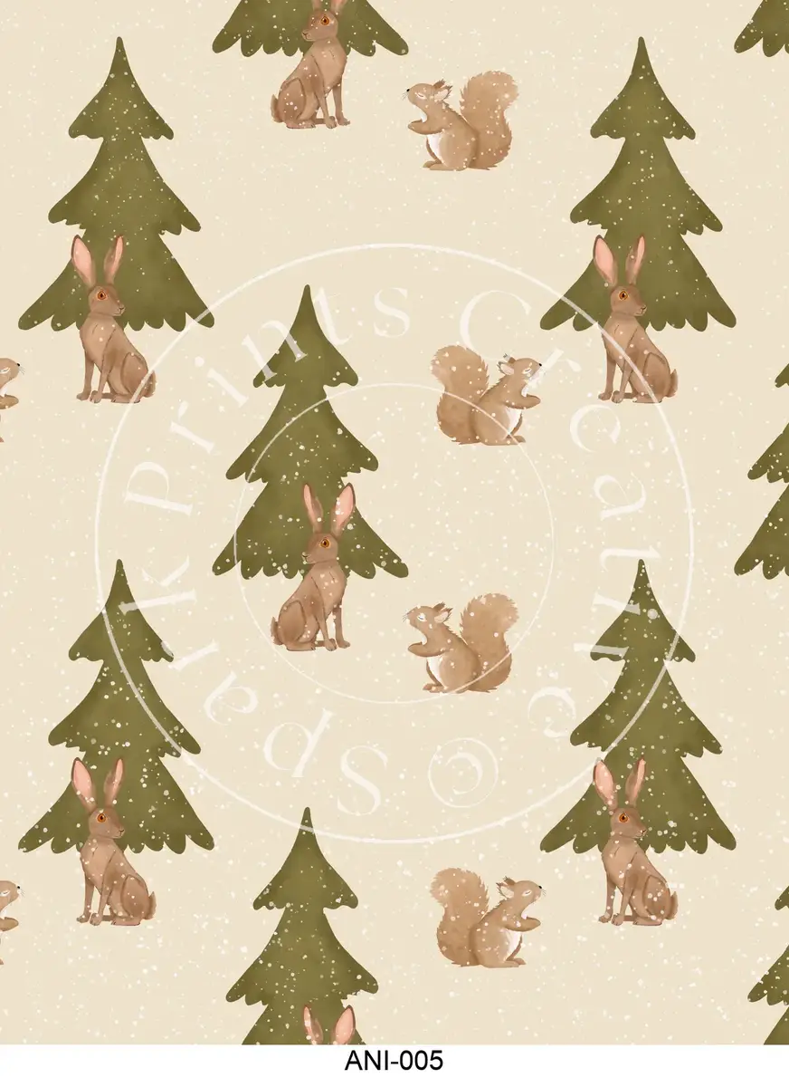 Animal & Wildlife Designs Transfer Sheet Image ANI-005