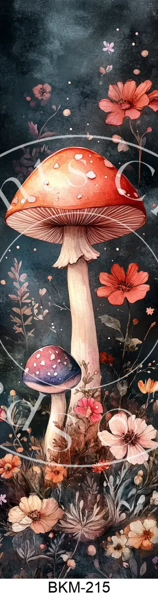 Printable Bookmark Image for Polymer Clay Transfers BKM-215