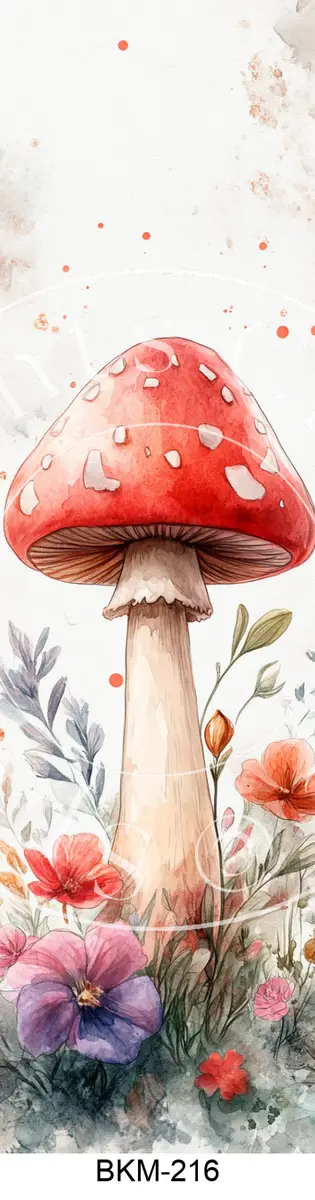Printable Bookmark Image for Polymer Clay Transfers BKM-216