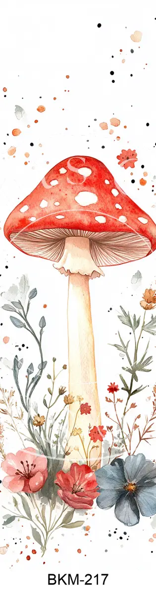 Printable Bookmark Image for Polymer Clay Transfers BKM-217