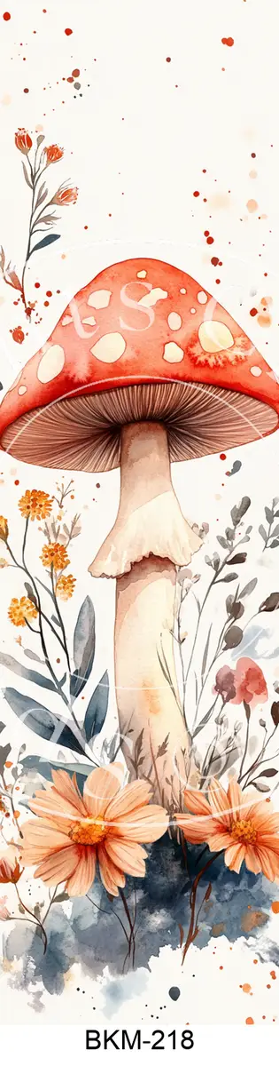 Printable Bookmark Image for Polymer Clay Transfers BKM-218