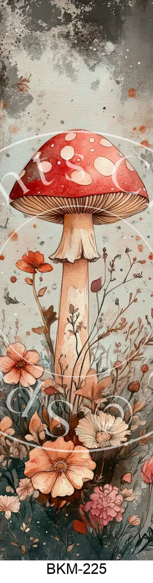 Printable Bookmark Image for Polymer Clay Transfers BKM-225