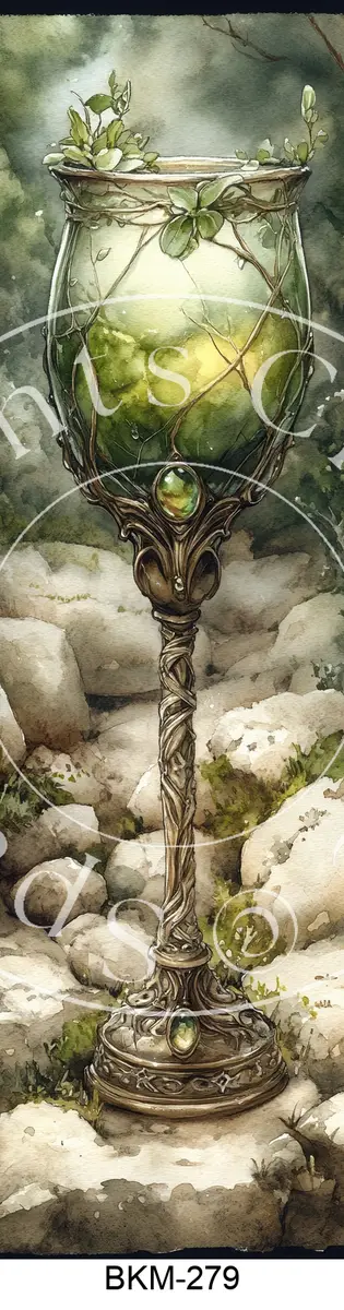 Printable Bookmark Image for Polymer Clay Transfers BKM-279