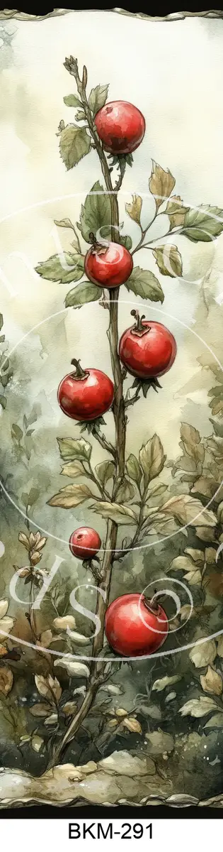 Printable Bookmark Image for Polymer Clay Transfers BKM-291