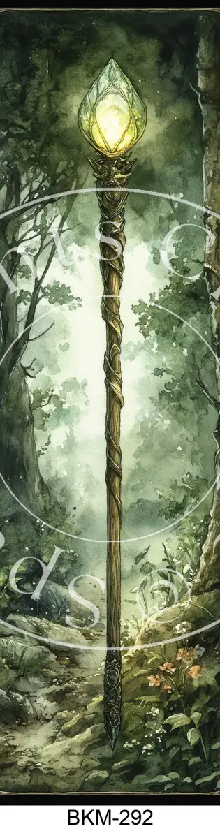 Printable Bookmark Image for Polymer Clay Transfers BKM-292