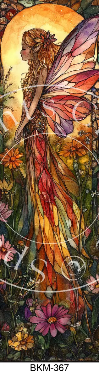 Printable Bookmark Image for Polymer Clay Transfers BKM-367