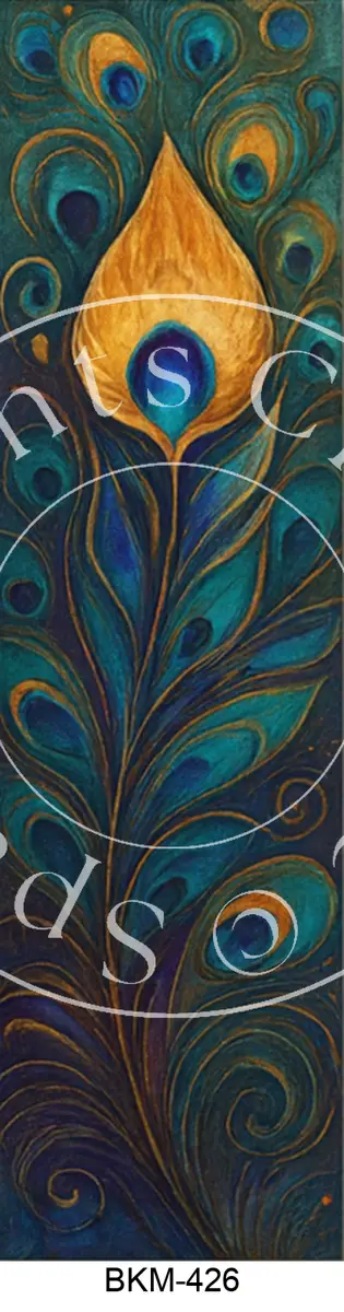 Printable Bookmark Image for Polymer Clay Transfers BKM-426