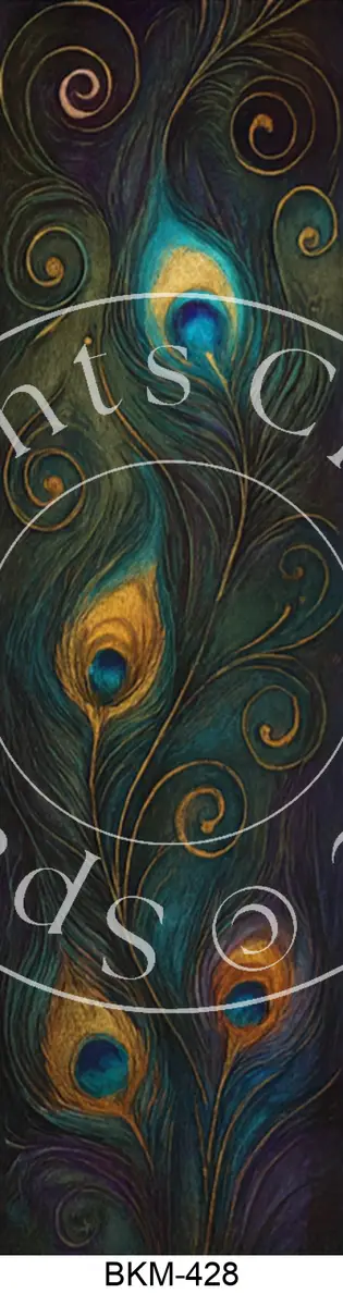 Printable Bookmark Image for Polymer Clay Transfers BKM-428