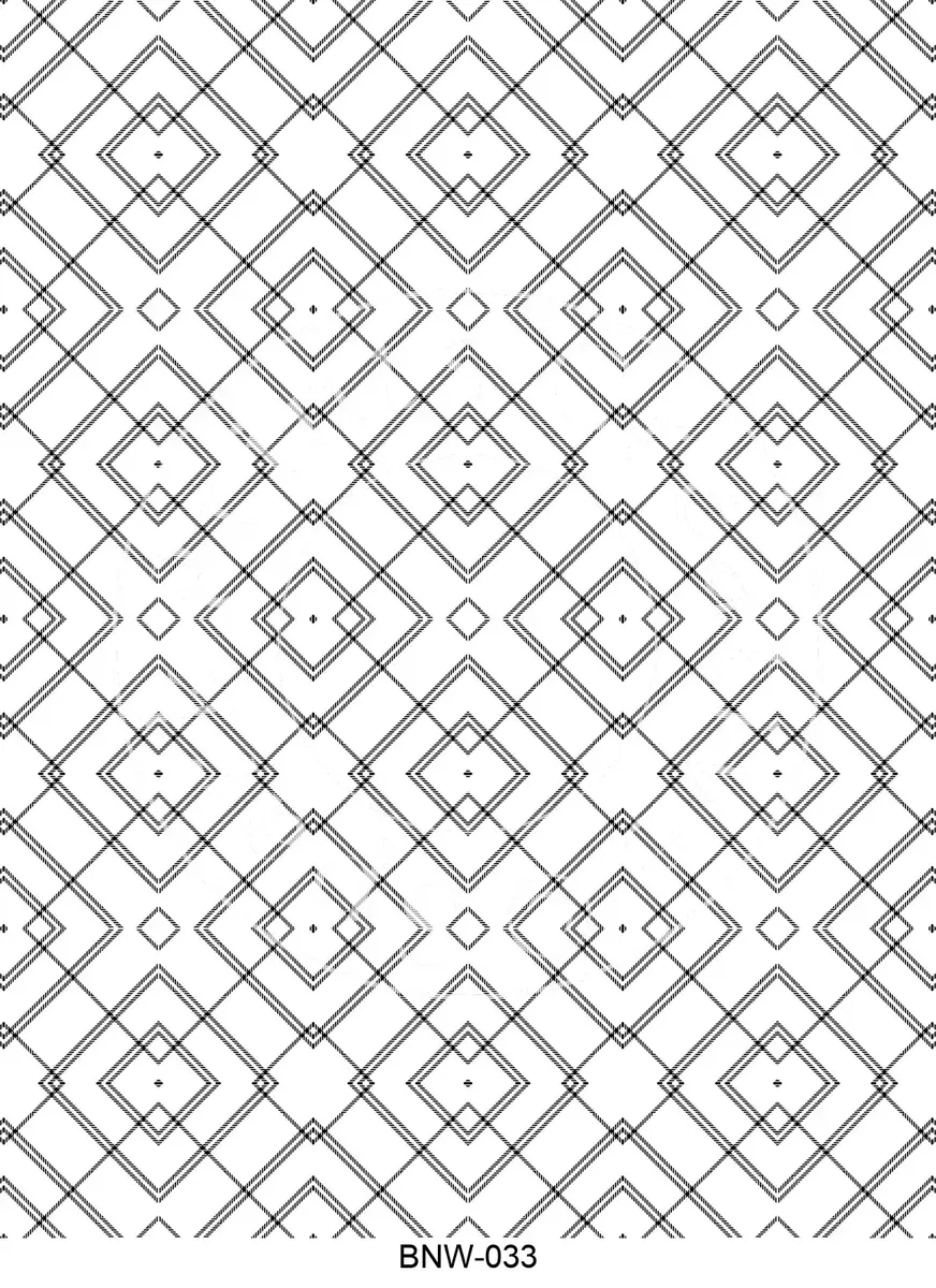 Black & White Patterns Transfer Sheet Image BNW-033