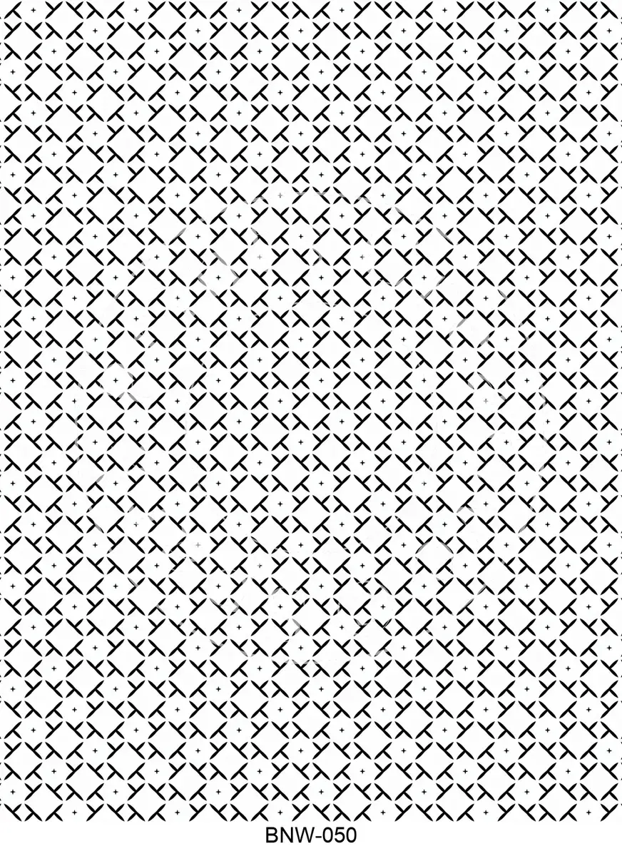 Black & White Patterns Transfer Sheet Image BNW-050