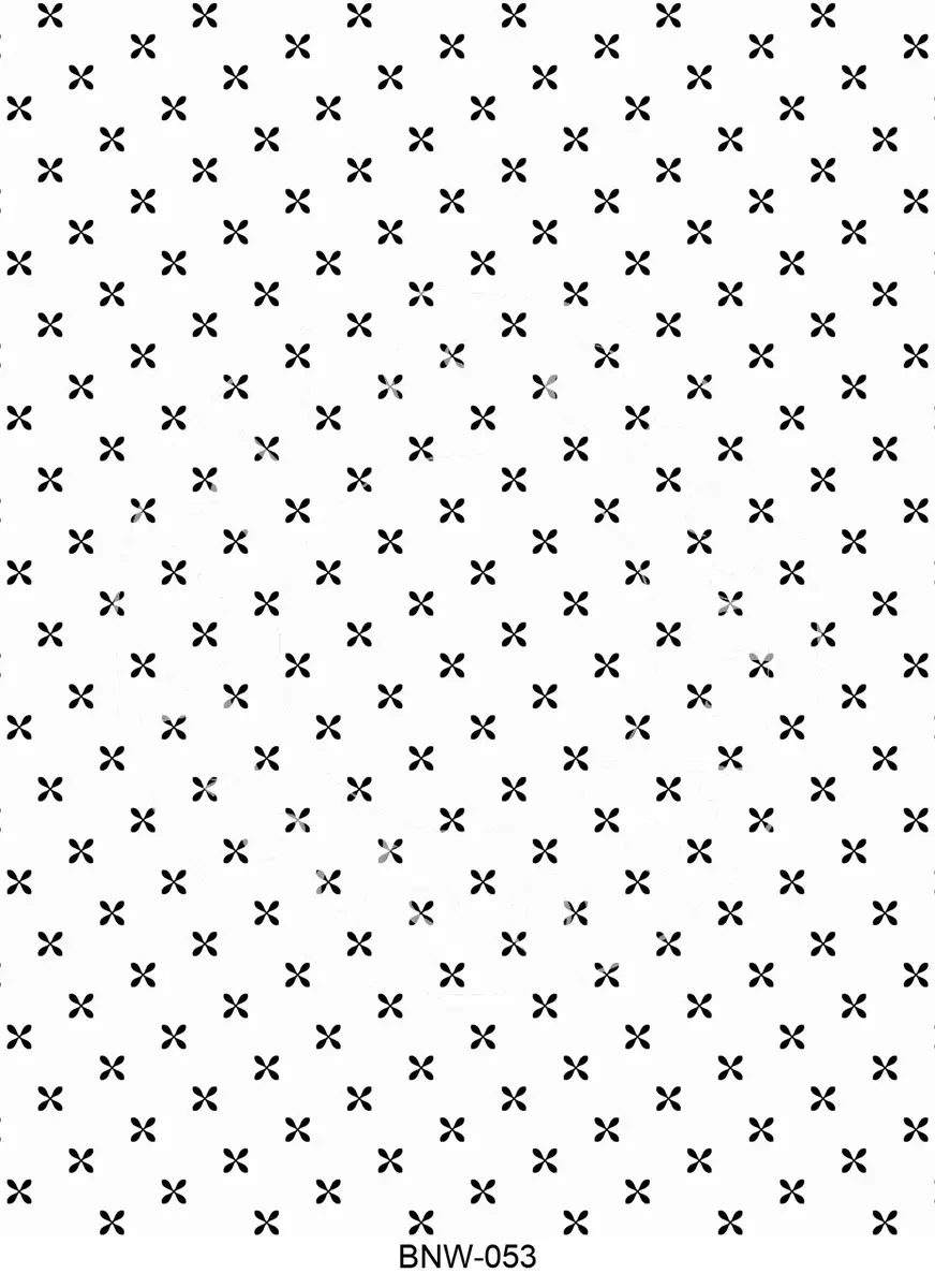 Black & White Patterns Transfer Sheet Image BNW-053