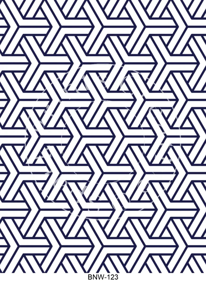 Black & White Patterns Transfer Sheet Image BNW-123