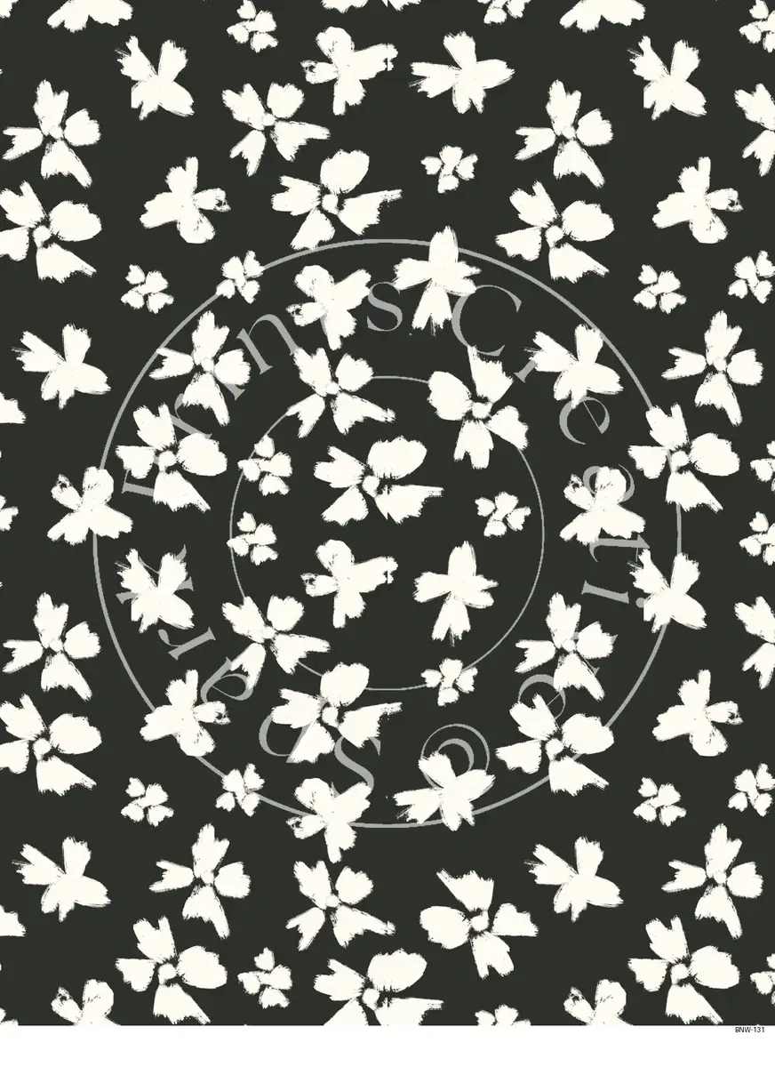 Black & White Patterns Transfer Sheet Image BNW-131
