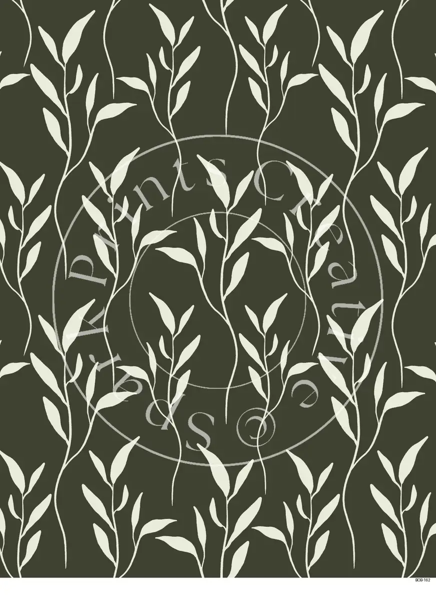 Bright Colored Botanicals Transfer Sheet Image BOB-162