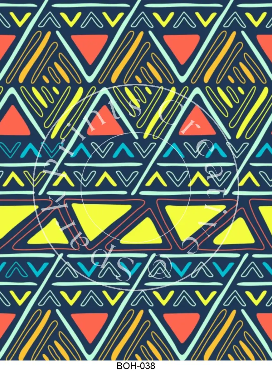 Boho Tribal Designs Transfer Sheet Image BOH-038