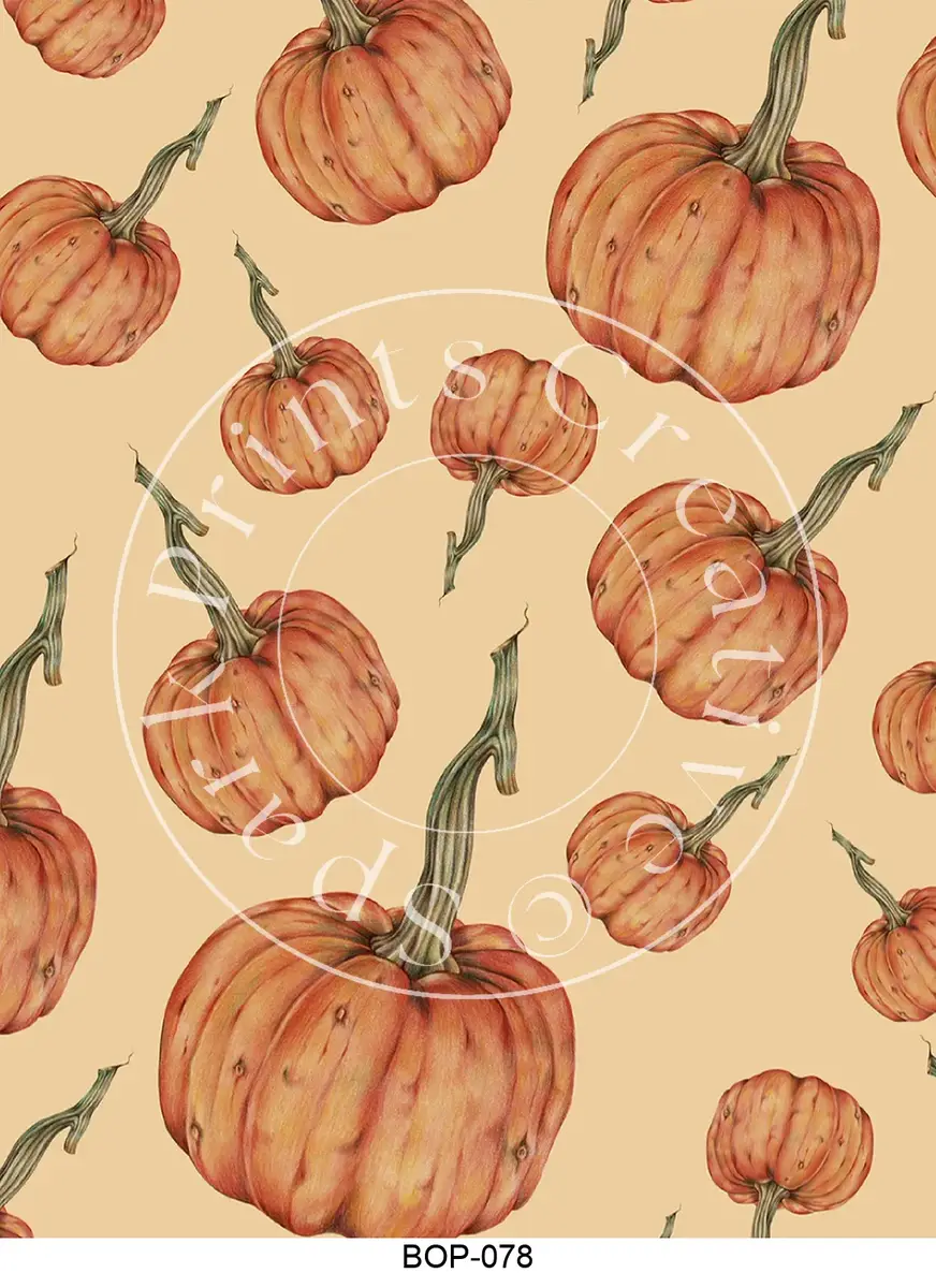 Pastel Colored Botanicals Transfer Sheet Image BOP-078
