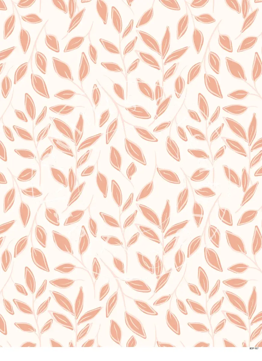 Pastel Colored Botanicals Transfer Sheet Image BOP-167