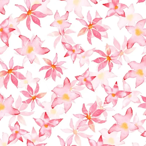 Pastel Colored Botanicals Transfer Sheet Image BOP-183 - Image 1