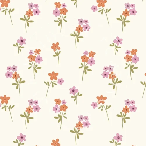 Pastel Colored Botanicals Transfer Sheet Image BOP-192 - Image 1