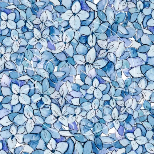 Pastel Colored Botanicals Transfer Sheet Image BOP-201 - Image 1
