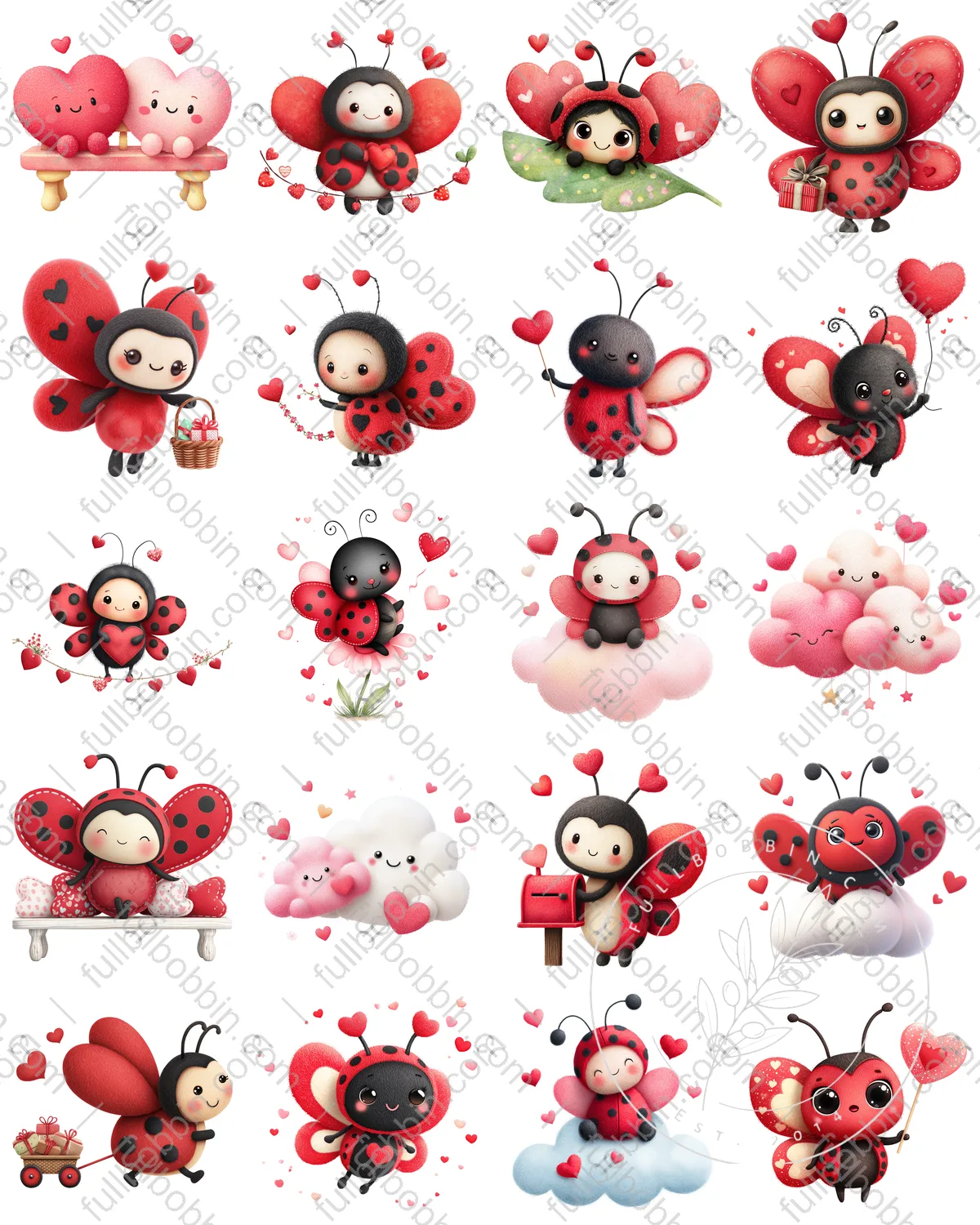 Be My Bugatine Charms Set for Water Soluble Paper