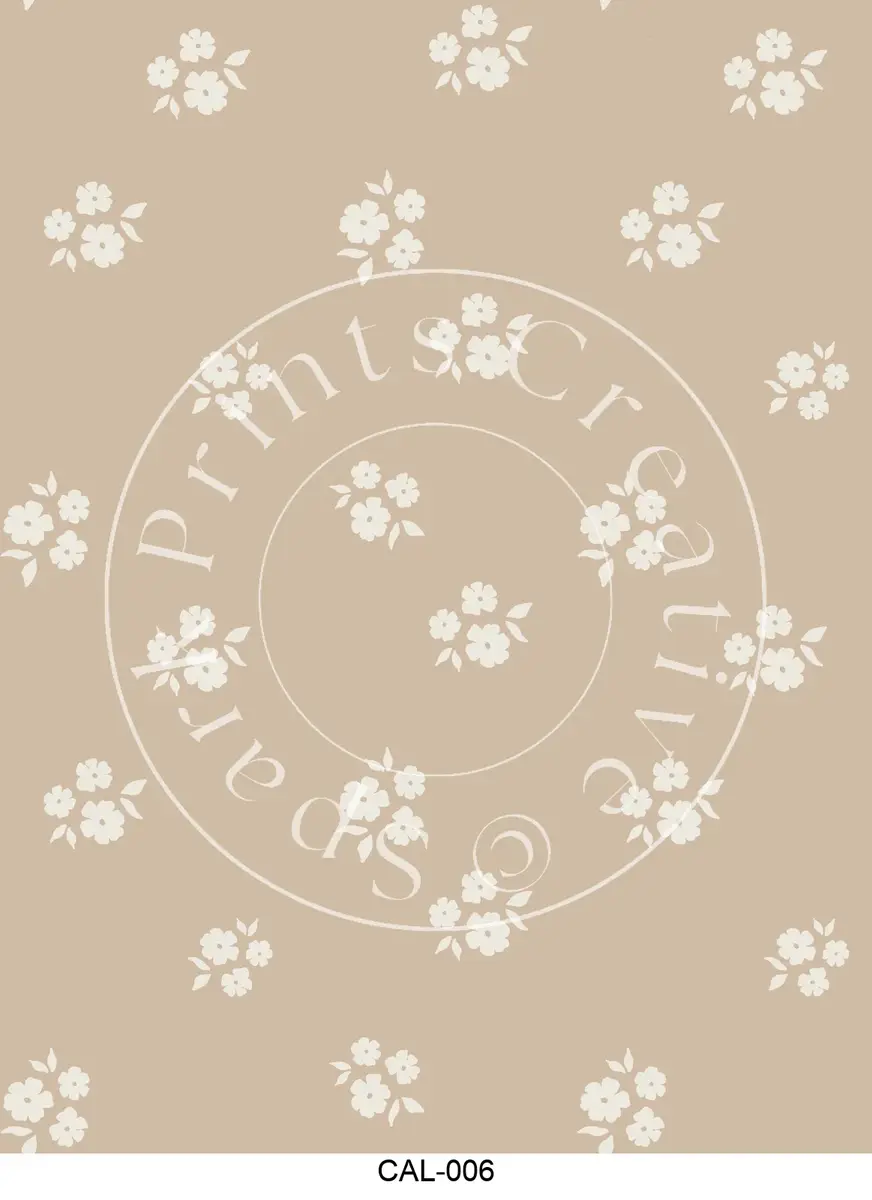 Calico Patterns Transfer Sheet Image CAL-006