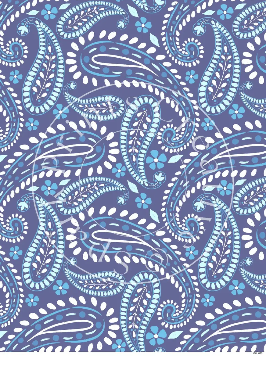 Calico Patterns Transfer Sheet Image CAL-023