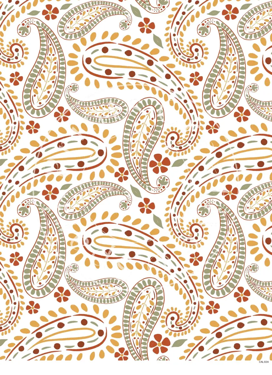 Calico Patterns Transfer Sheet Image CAL-024