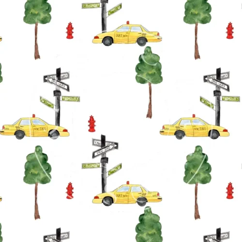 City-Themed Designs Transfer Sheet Image CTY-004 - Image 1