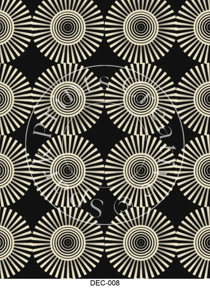 Art Deco Styles Transfer Sheet Image DEC-008
