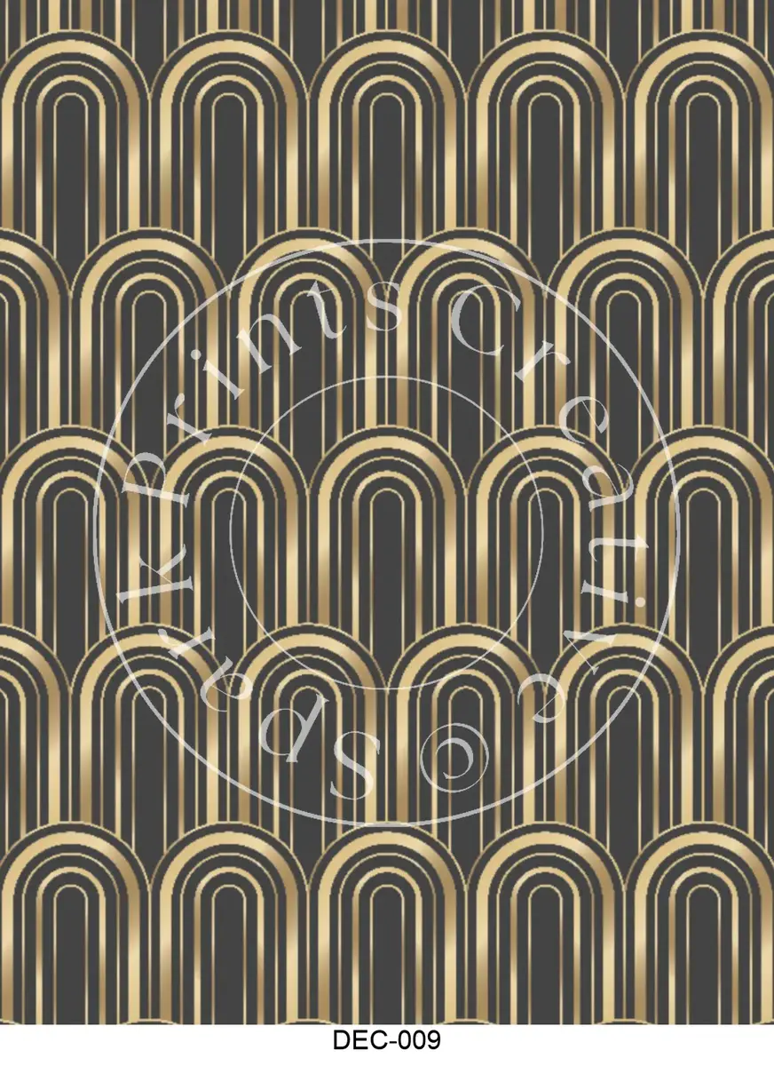 Art Deco Styles Transfer Sheet Image DEC-009