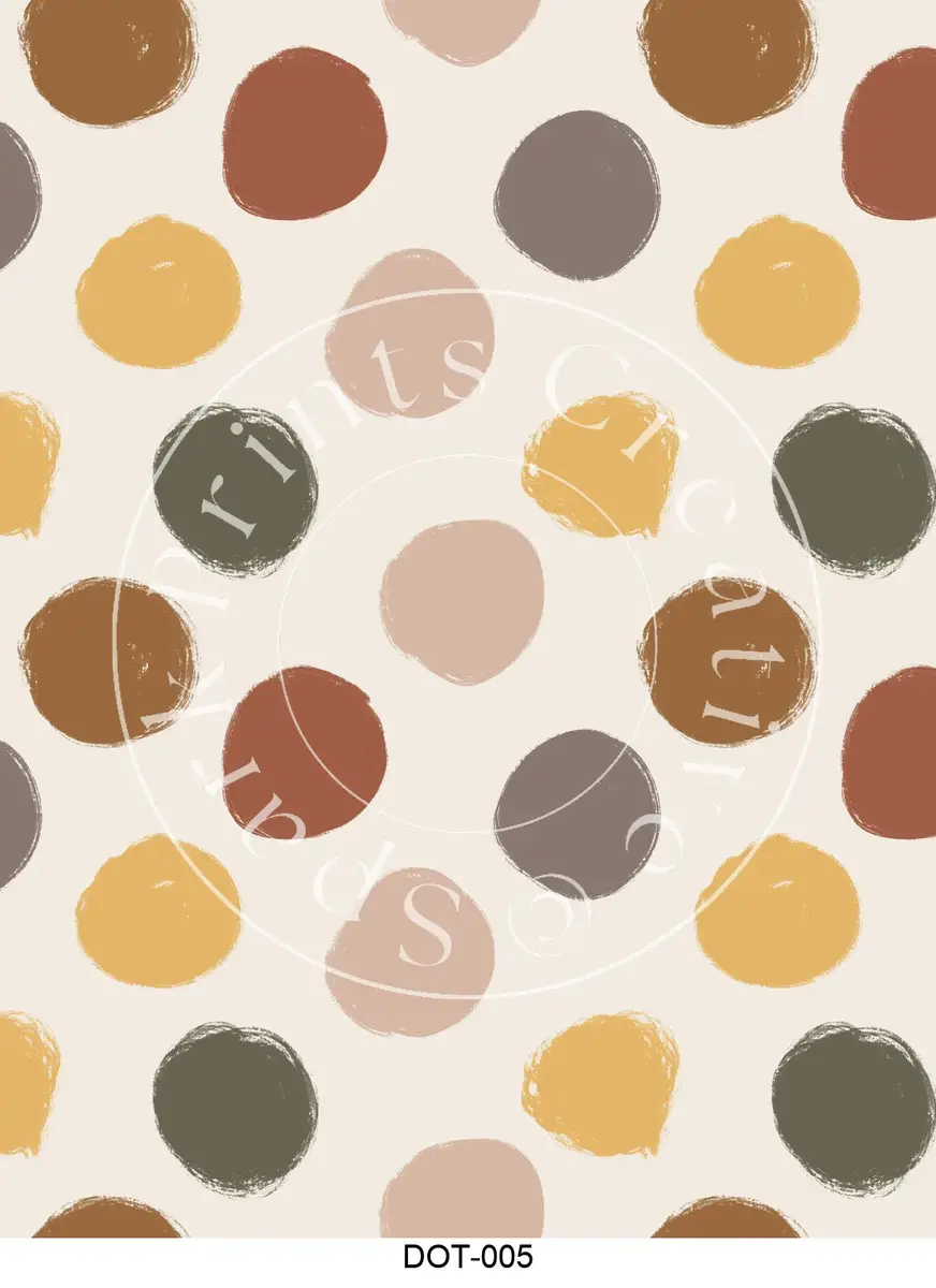 Polka-Dot Designs Transfer Sheet Image DOT-005