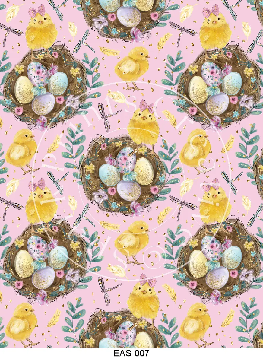 Easter Designs Transfer Sheet Image EAS-007