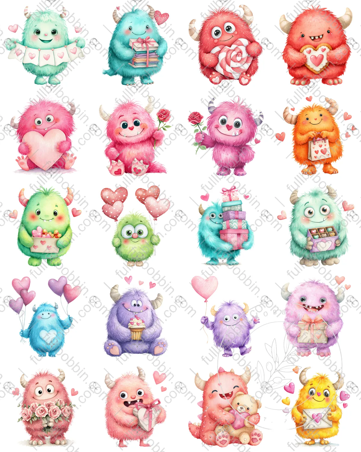 Easy2 Love Charms Set for Water Soluble Paper