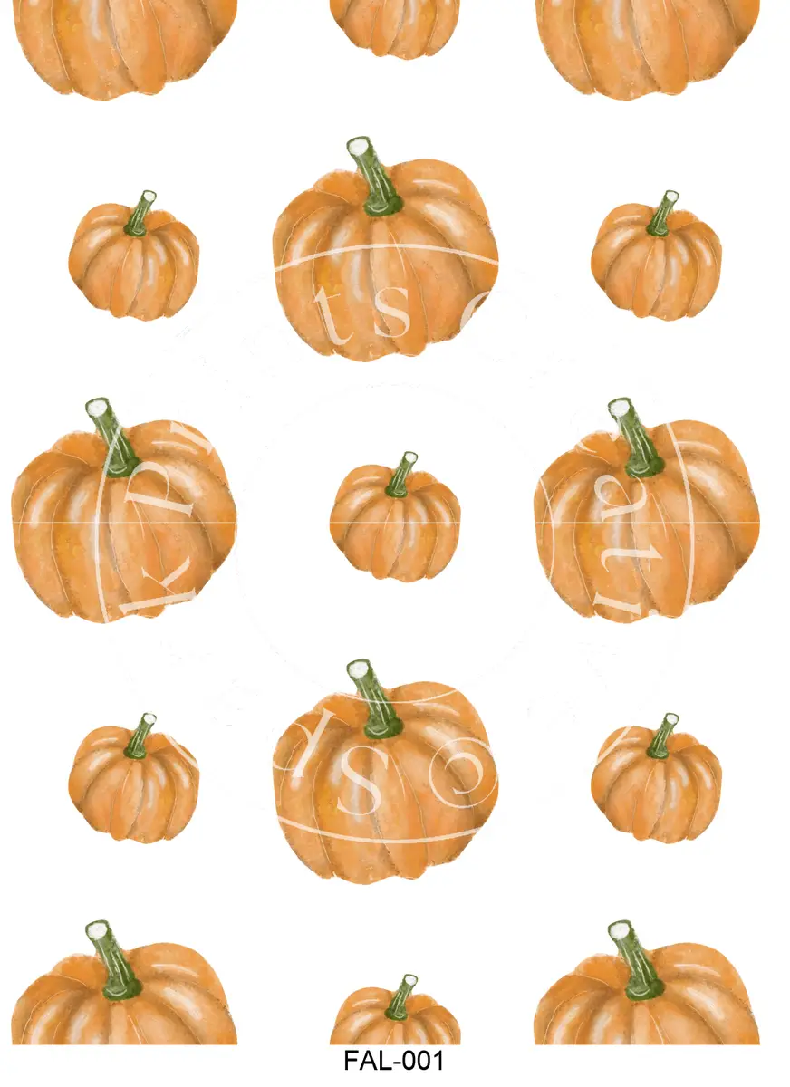 Fall | Autumn Designs Transfer Sheet Image FAL-001