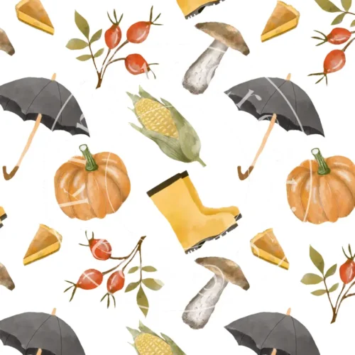 Fall | Autumn Designs Transfer Sheet Image FAL-002 - Image 1