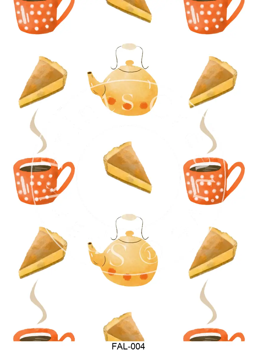 Fall | Autumn Designs Transfer Sheet Image FAL-004