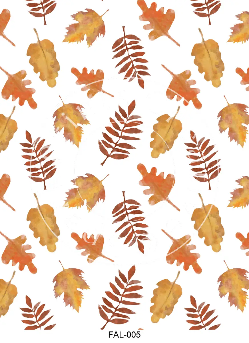 Fall | Autumn Designs Transfer Sheet Image FAL-005