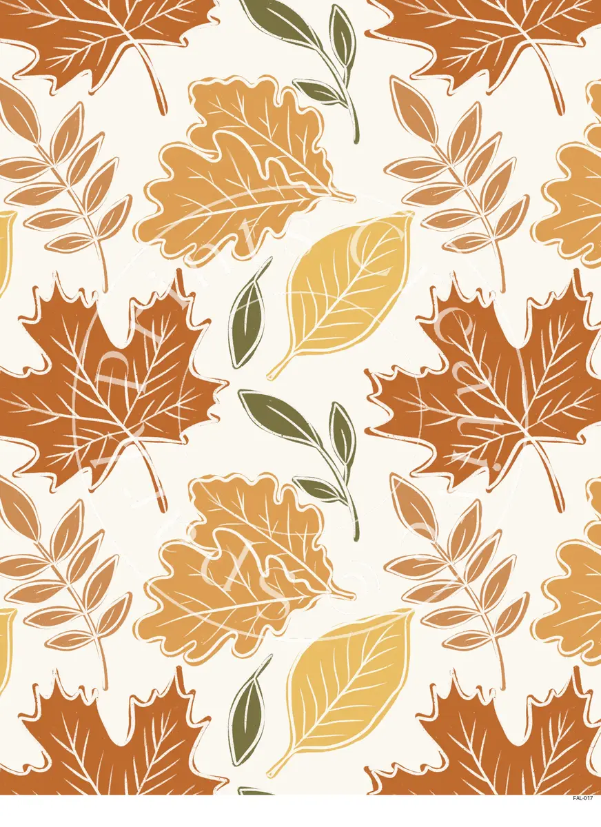 Fall | Autumn Designs Transfer Sheet Image FAL-017