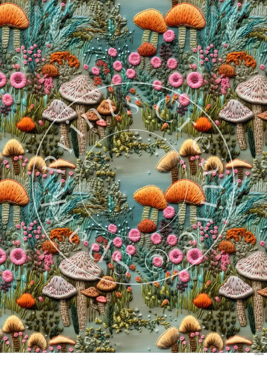 Fantasy & Whimsical Designs Transfer Sheet Image FTS-019